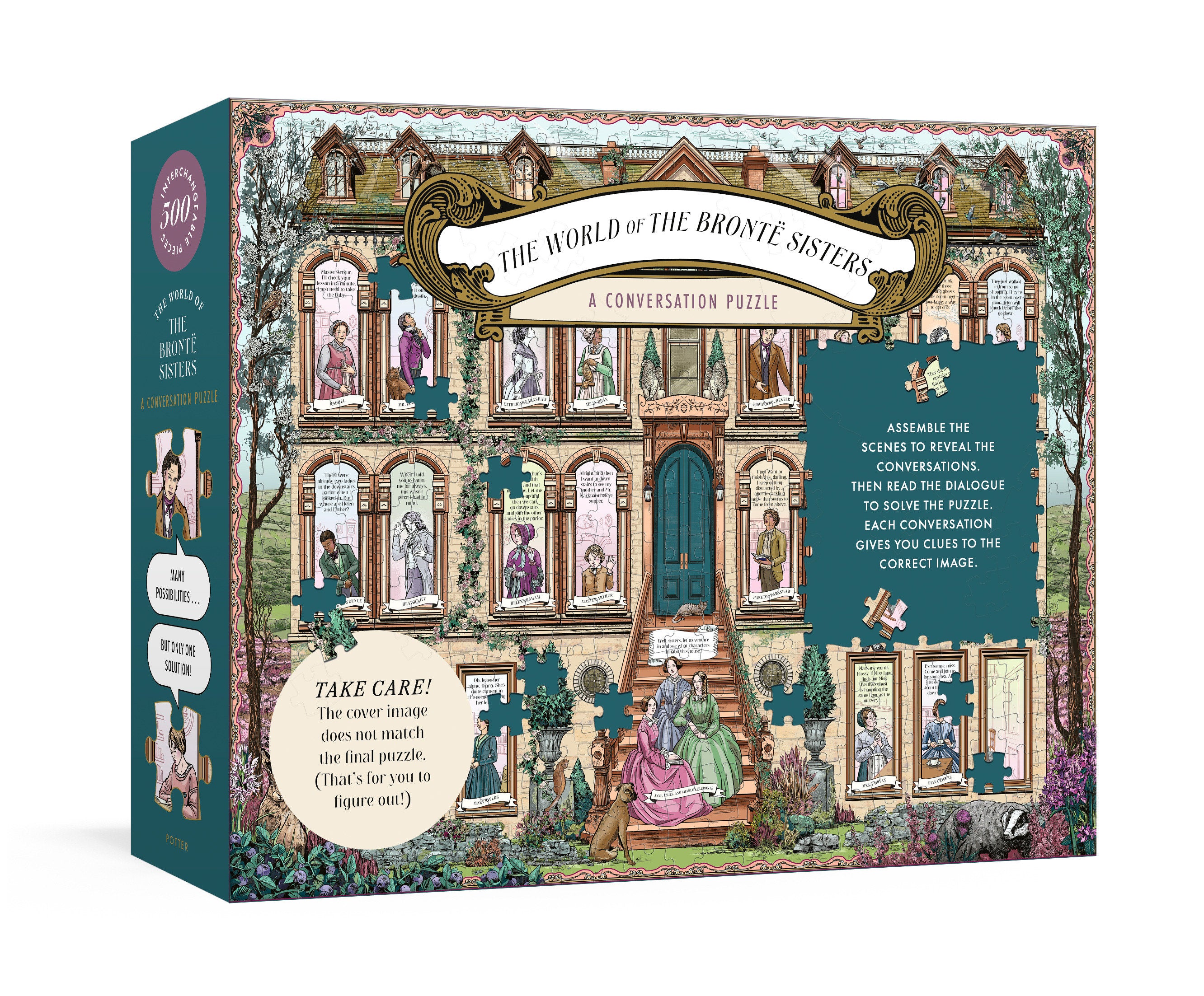 Preorder By 06/22 ~ The World of the Bronte Sisters: A Conversation Puzzle