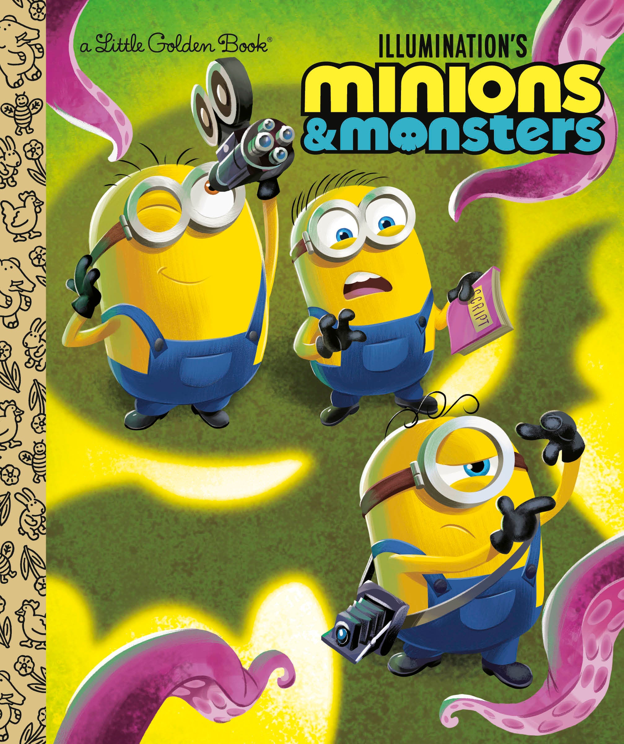 Preorder By 06/08 ~ Illumination's Minions & Monsters Little Golden Book