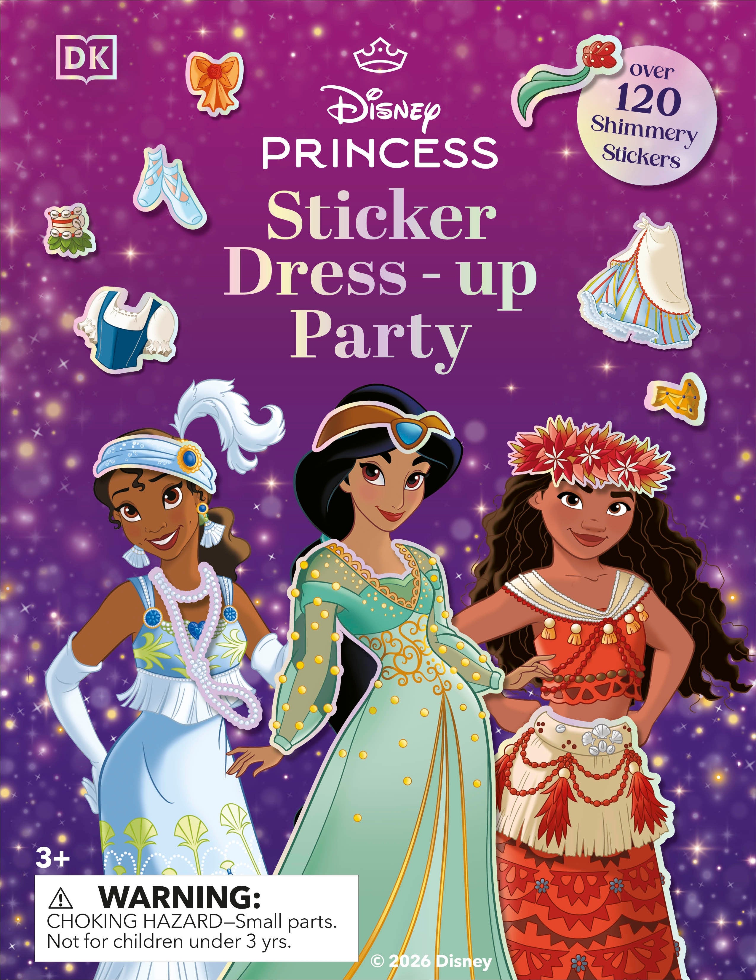Preorder By 06/08 ~ Disney Princess Sticker Dress Up Party