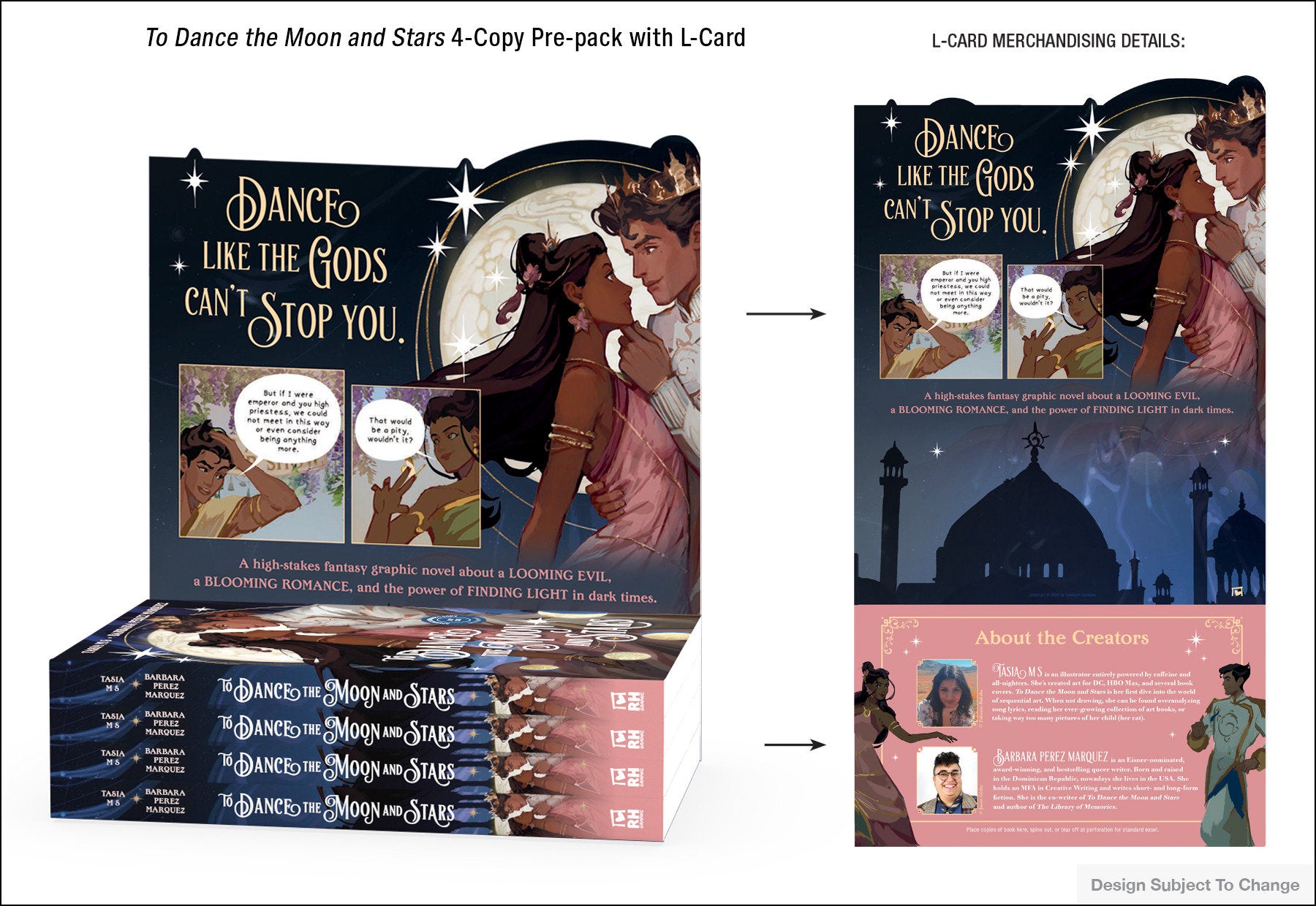 Preorder By 06/15 ~ To Dance the Moon and Stars 4-Copy Pre-Pack with L-Card