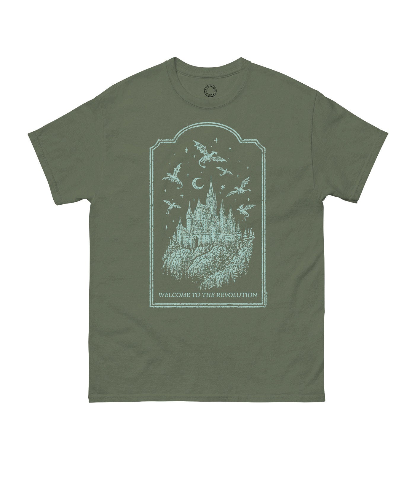 Rebecca Yarros's Fourth Wing: Welcome to the Revolution Unisex T-Shirt Large