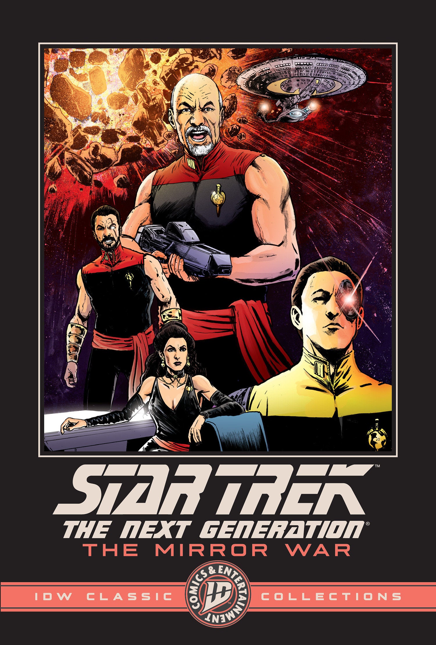 Preorder By 5/4/2026 ~ Star Trek: The Next Generation--The Mirror War--IDW Classic Collections