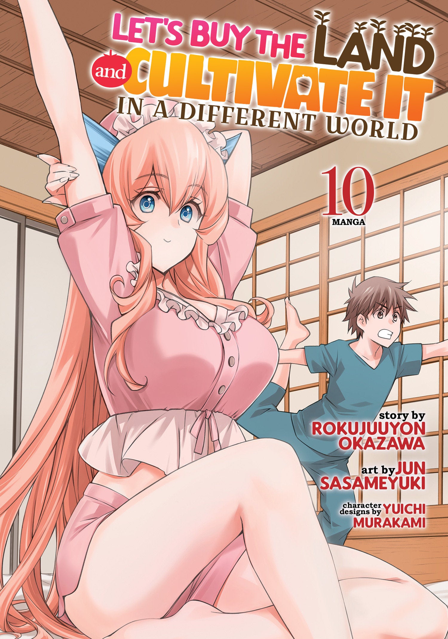 Preorder By 06/22 ~ Let's Buy the Land and Cultivate It in a Different World (Manga) Vol. 10