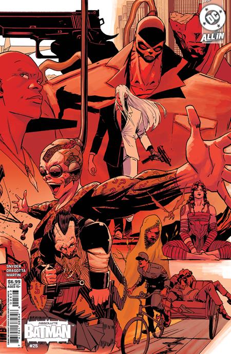 Absolute Batman #25 Cover J Nick Dragotta Right Connecting Card Stock Variant