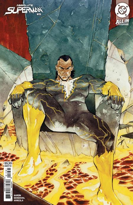 ABSOLUTE SUPERMAN #19 CVR C CHUMA HILL CARD STOCK VAR ~ IN SHOP NOW!