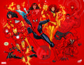 AVENGERS #1 DAVID NAKAYAMA COLOR BLOCK RED WRAPAROUND VARIANT