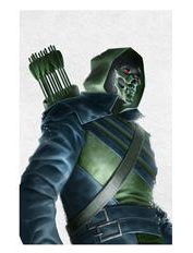 ABSOLUTE GREEN ARROW #1 (OF 6) CVR H INC 1:25 REIKO MURAKAMI CARD STOCK VAR ~ IN SHOP NOW!!