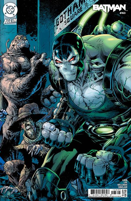 BATMAN #163 CVR D JIM LEE & SCOTT WILLIAMS BATMAN CONNECTING RIGHT CARD STOCK VAR ~ IN STOCK NOW!!