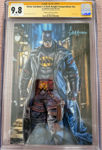 Dark Knight Compendium "Knight Detective" CGC 9.8 Garduno Signed LTD to 300