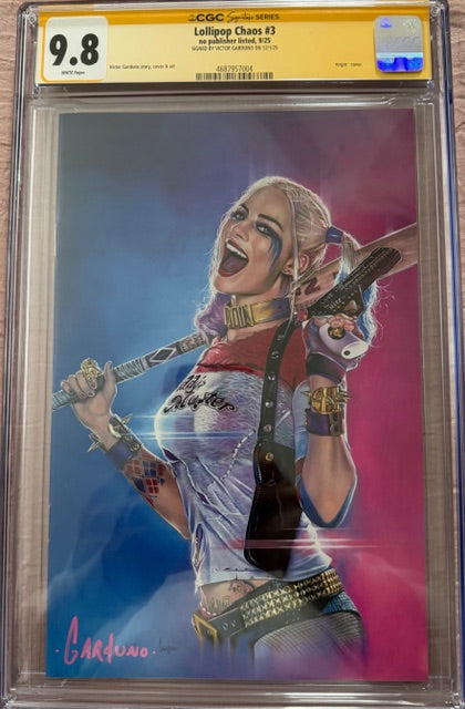 Lollipop Chaos #1 CGC 9.8 Garduno Signature Series