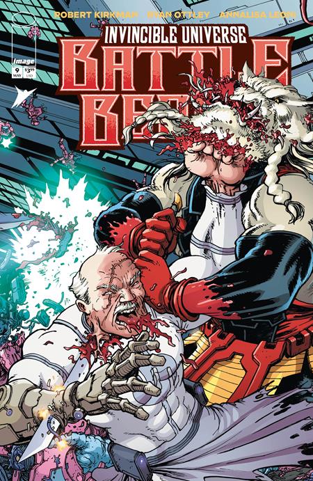 INVINCIBLE UNIVERSE BATTLE BEAST #9 CVR C INC 1:10 CHRIS BURNHAM & BRIAN REBER VAR ~ IN SHOP 05/20