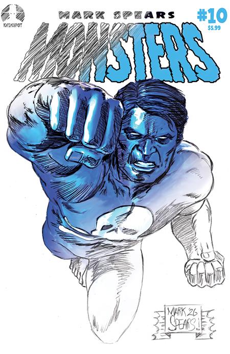 MARK SPEARS MONSTERS #10 CVR C MARK SPEARS MIDKNIGHT MAN CONCEPT VAR ~ IN  SHOP NOW!!