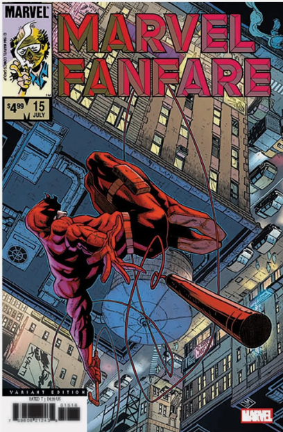 MARVEL FANFARE #15 1:25 INCV FACSIMILE EDITION JUSTIN MASON VARIANT ~ IN SHOP NOW!!