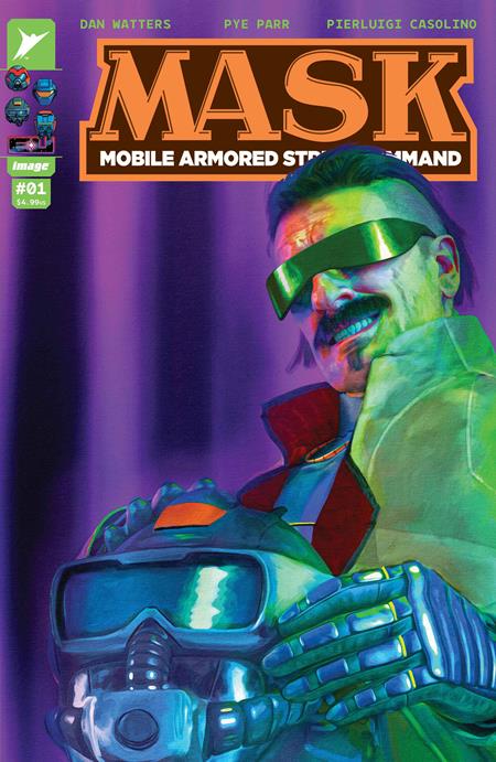MASK #1 CVR D MARK SPEARS VAR ~ IN SHOP 06/10