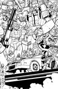 MASK #1 CVR F TOM REILLY ENERGON UNIVERSE THIRD ANNIVERSARY B&W CONNECTING VAR ~ IN SHOP 06/10