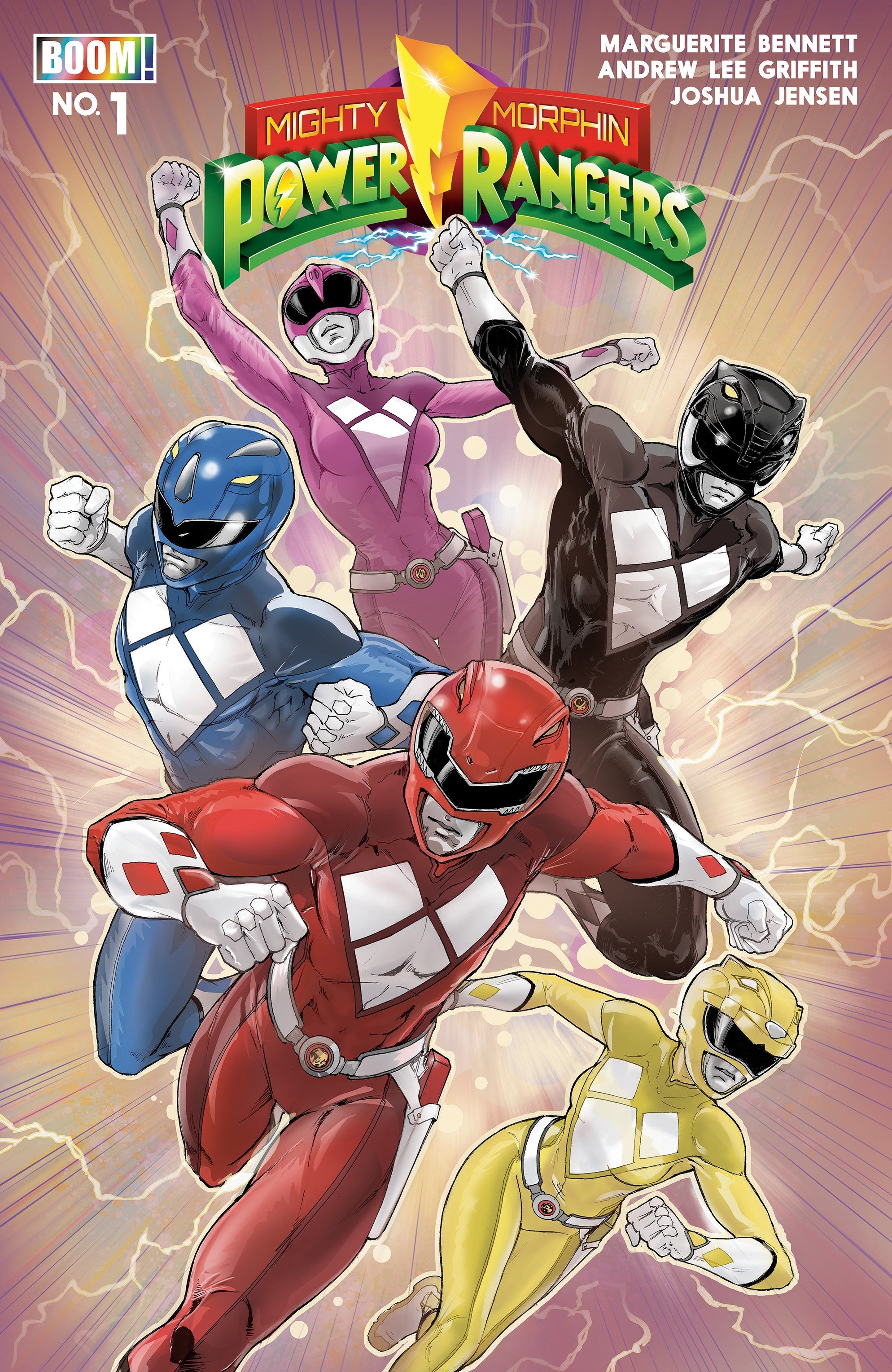 Mighty Morphin Power Rangers (2026) #1 B Variant (Dressed, Griffith) ~ IN SHOP 06/03!!