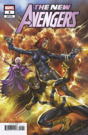 NEW AVENGERS #2 LUCIO PARRILO VARIANT 1:25 ~ IN SHOP NOW!!
