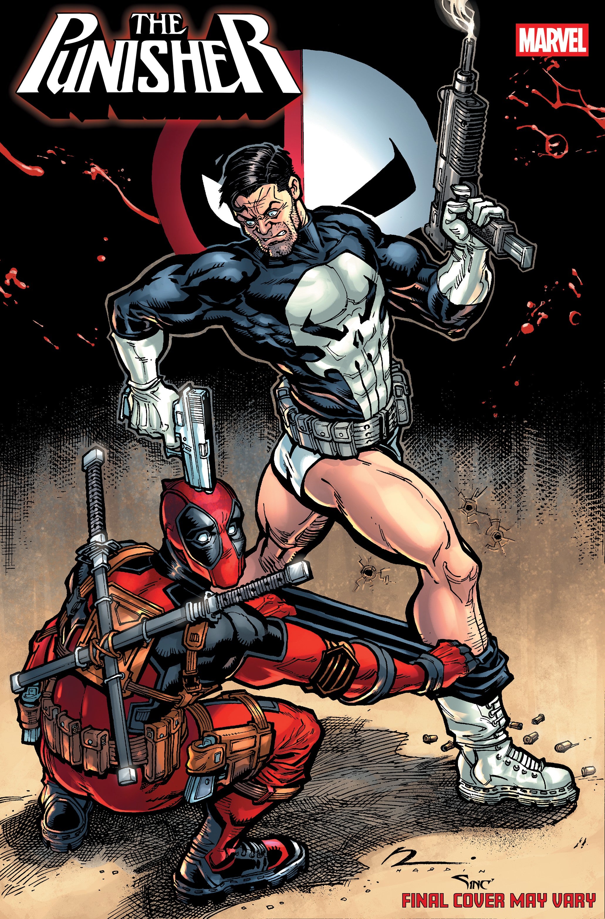 PUNISHER #2 CHAD HARDIN APRIL POOL'S DAY VARIANT ~ IN STOCK NOW!!