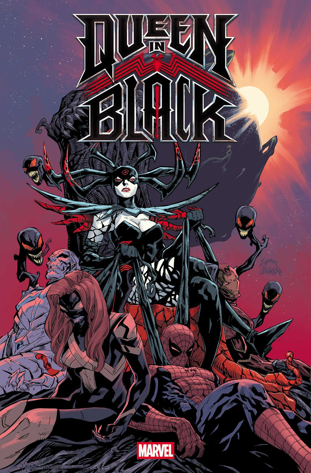 QUEEN IN BLACK 1 VARIANT COVER BUNDLE ~ IN SHOP 07/22