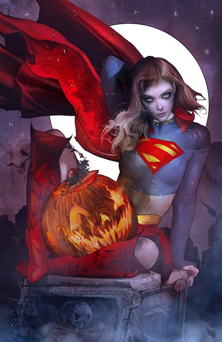 Supergirl #18 Cover E Dan Quintana Halloween Glow-In-The-Dark Card Stock Variant