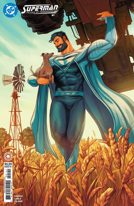 SUPERMAN FATHER OF TOMORROW #1 (OF 6) CVR D NIMIT MALAVIA CARD STOCK VAR ~ IN SHOP NOW!!