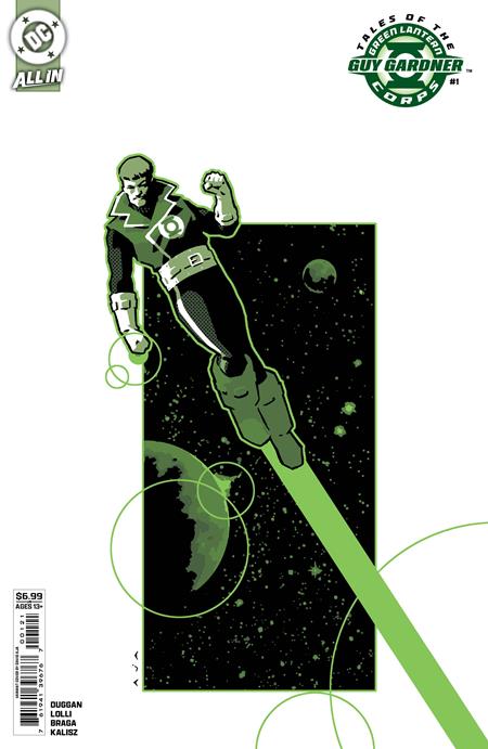 TALES OF THE GREEN LANTERN CORPS GUY GARDNER #1 (ONE SHOT) CVR B DAVID AJA CARD STOCK VAR ~ IN SHOP 05/06