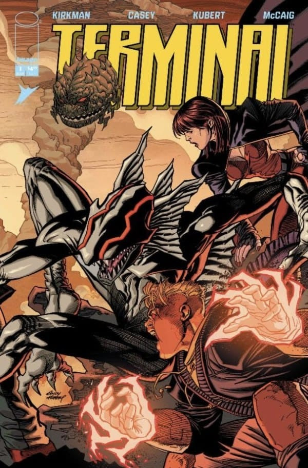 TERMINAL #1 CVR B ANDY KUBERT & DAVE MCCAIG CONNECTING WRAPAROUND VAR (MR) ~ IN SHOP 07/22