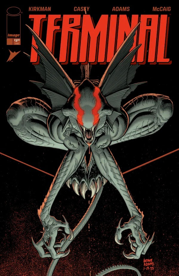 TERMINAL #1 CVR D ARTHUR ADAMS & DAVE MCCAIG VAR ~ IN SHOP 07/22