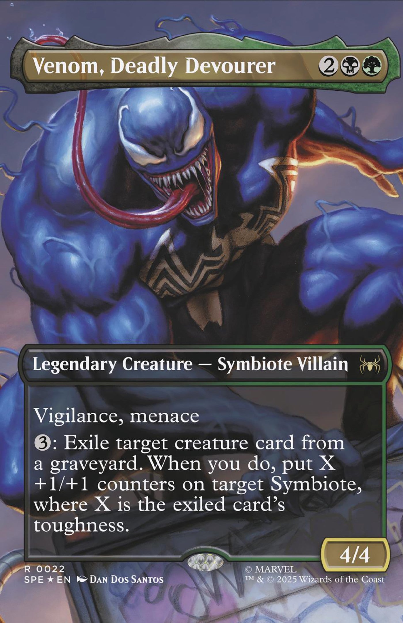 VENOM #258 DAN DOS SANTOS MAGIC: THE GATHERING VARIANT ~ IN SHOP NOW