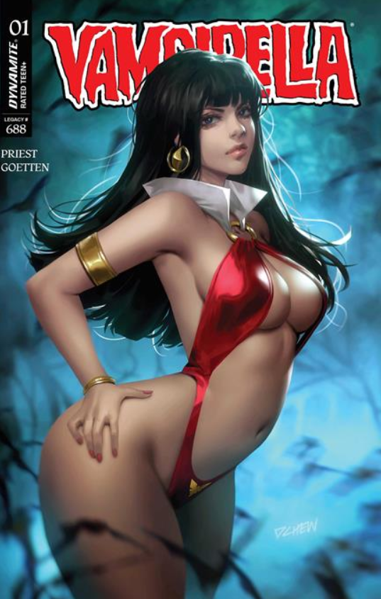 VAMPIRELLA (2026) #1 CVR B DERRICK CHEW VAR ~ IN SHOP NOW!!
