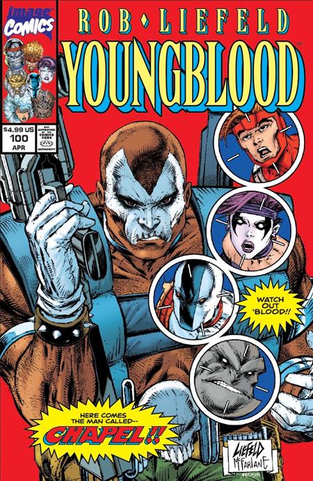 YOUNGBLOOD #100 CVR G ROB LIEFELD & TODD MCFARLANE VAR ~ IN SHOP 06/10!!